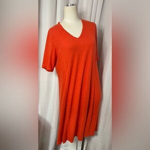 Eileen Fisher Hemp Organic Cotton Twist Dress